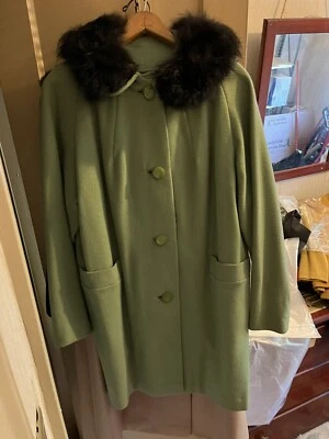 Abrigo de lana de cordero, piel de visón, abrigo de invierno, neutro, único en su clase difícil de dejarlo ir, Foto 1 de 2