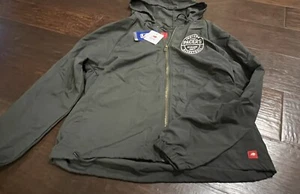 Indiana Pacers NBA Womens Windbreaker Size Small New With Tags Gray Hood Zipper - Picture 1 of 9