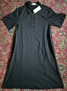 BRAND NEW WITH TAGS FRED PERRY FOR MARGARET HOWELL COTTON PIQUE DRESS SIZE 10 - Picture 1 of 7