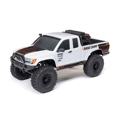Axial AXI-1375T1 1/10 SCX10 III Base Camp 4X4 Rock Crawler Brushed White - Image 1 of 4