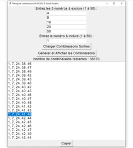 Euromillion Genius Pro - Logiciel de Filtrages de combinaisons euromillion - Photo 1/1