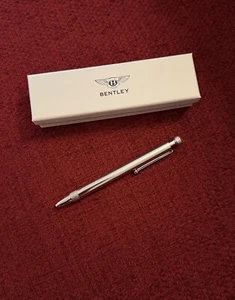Bolígrafo Bentley acabado paladio - Nuevo en caja, recargable | Anuncio de lujo regalo - Imagen 1 de 13