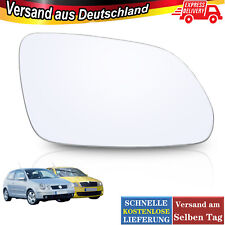 Produktbild - Spiegelglas Außenspiegel für VW Polo 9N 9N3 2005-2009 Rechts Beifahrerseite