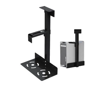CPU Holder Under Desk Mount Adjustable Wall PC Mount Heavy Duty Computer - Picture 1 of 13