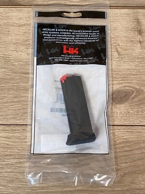 Heckler & Koch HK CC9 9mm 10-Round Magazine 10rd Mag w/ Finger Ext #51000492 BLK - Image 1 of 2