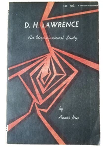 Signed Anais Nin - D.H. Lawrence: An Unprofessional Study 1st US 1964 PB VG - Picture 1 of 11