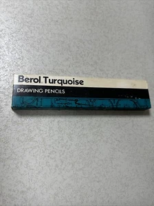 x12 Vintage Berol Turquoise Professional Line Drawing Drafting Pencils h - Picture 1 of 5