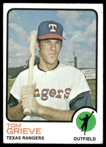 1973 Topps #579 Tom Grieve - VG - Picture 1 of 2