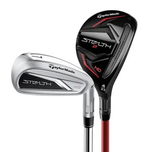 Taylormade Stealth 2 HD Combo Iron Set 4H, 5H, 6-PW Steel Stiff Flex Right Hand - Picture 1 of 1
