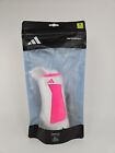 New adidas Youth Tiro 23 Match Shin Guards White/Shock Pink Size Small