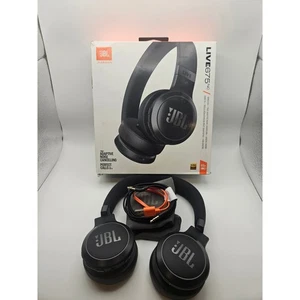 JBL Live 675NC Wireless Adaptive Noise Cancelling Kopfhörer Schwarz - Bild 1 von 10