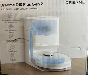Robot aspirador y fregona DREAME D10 plus Gen 2 con base autovaciable durante 90 días - Imagen 1 de 3