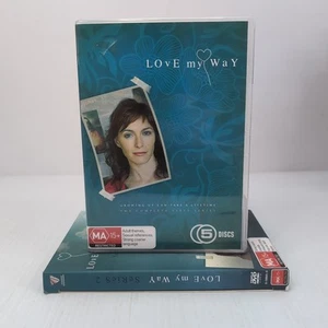 Love My Way DVD Seasons 1 & 2 Australian TV Series PAL Region 4 MA15+ 8 Discs - Picture 1 of 10