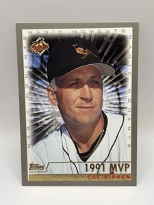 Topps Cal Ripken Jr. #238 Magic Moments Baltimore Orioles 1999 casi nuevo - Imagen 1 de 2