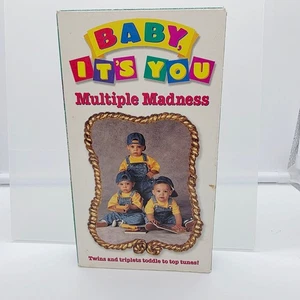 Baby, It's You Multiple Madness VHS 1990s Kids Music Children's Video - Foto 1 di 1