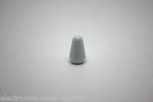FENDER STRATOCASTER WHITE CAP TIP KNOB TOGGLE SWITCH STYLE - METRIC - Picture 1 of 1