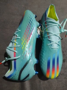 Adidas X Speedportal.1 Soft Ground Aqua Blue Soccer Cleats GW8442 Men's Sz 7 - Picture 1 of 23