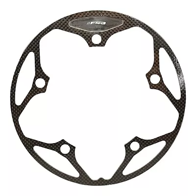 FSA Carbon Chain Guard Ring Lk 130 MM 44 Teeth K-Force Cx Road Bike 5-Loch - New - Image 1 of 4