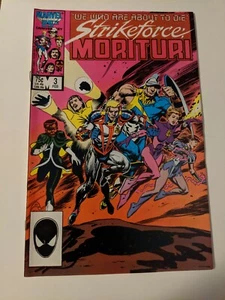 Strikeforce Morituri #3 February 1987 Marvel Comics - Imagen 1 de 8