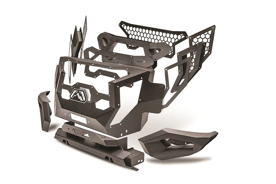 Front Bumper for 2017-2019 Chevrolet Silverado 2500 HD, Fab Fours GR3000-1 - Image 1 of 4