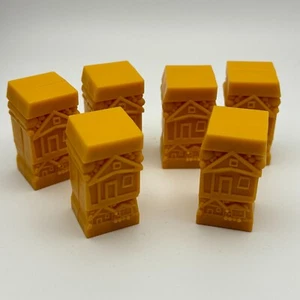 Angry Birds Pig Island Smashdown 6 Blocks 2016 Replacement Pieces Parts - Picture 1 of 1