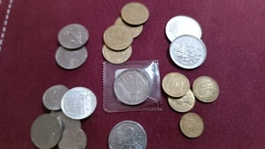 MONETE DELLA FRANCIA + 10 FF DEL 1934 - Foto 1 di 1