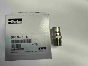 Parker 68PLS-8-8 Prestolok PLS Push-to-Connect Edelstahlarmatur (Brandneu) - Bild 1 von 1