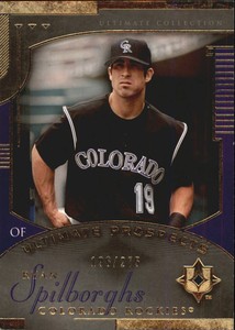 2005 Ultimate Collection Baseball Card #233 Ryan Spilborghs RC