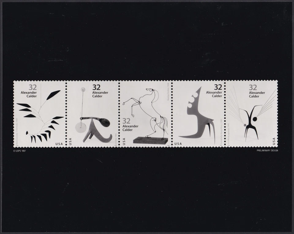 Ensayo fotográfico, EE. UU. Sc3202a escultor Alexander Calder (1898-1976), escultura Foto 1 de 1