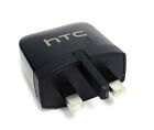Genuine Original HTC TC P800 UK 3 Pin Black Charger Plug Power Adapter 5V~1A