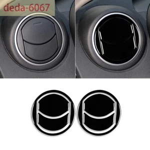 Cubierta de salida de aire lateral para tablero negro brillante piano para Mazda 3 Axela 2010-13 - Imagen 1 de 10