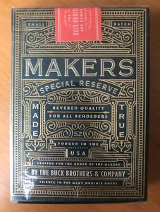 MAKERS SPECIAL RESERVE - Dan & Dave - Playing Cards - Kartendeck - NEU NEW - Bild 1 von 10