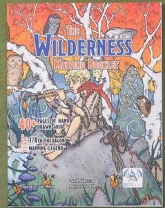 "The Wilderness Mapping Booklet" Dungeons & Dragons D&D RPGCrate promo OoP - Picture 1 of 1
