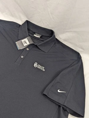 Nuevo con etiquetas Nike Golf Dri-Fit Oklahoma University Health Services XXL Polo Golf Foto 1 de 4