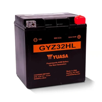 Batería Yuasa Gyz Alto Rendimiento Libre de Mantenimiento YUAM732HL 58-1372 YUAM732GHL Foto 1 de 4