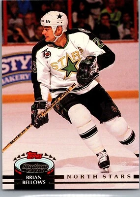 1992-93 Topps Stadium Club -#293 Brian Bellows - Image 1 of 2