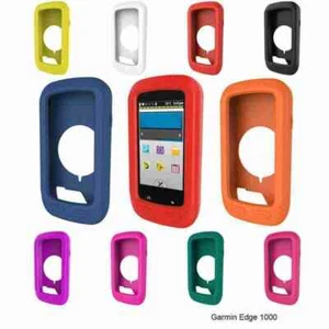 Silicone Protective Skin Case Frame Cover for Garmin Edge 1000 - Picture 1 of 11