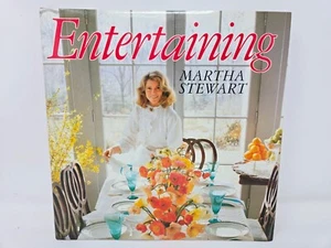 Entertaining by Martha Stewart 1982 Hardcover w Dust Jacket VTG Potter/Crown NY - Foto 1 di 11