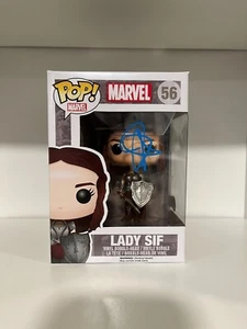 Funko Pop Lady Sif 56 Marvel MCU Disney Firmado Automático Thor Loki - Imagen 1 de 6