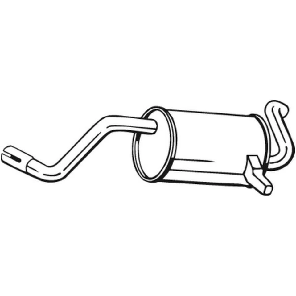 BOSAL Silenziatore Per Renault Modus/Grand 200-523 - Immagine 1 di 1