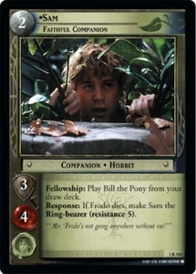 Lord of The Rings LOTR CCG TCG Fellowship of The Ring 1R310 Sam - Picture 1 of 1