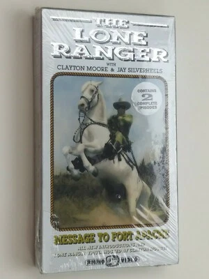 Message to Fort Apache The Lone Ranger with Clayton Moore & Jay Silverheels VHS - Image 1 of 2