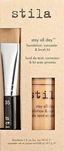 Stila Stay All Day Foundation Concealer & Brush Kit 11 Dark - Picture 1 of 2