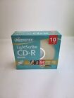 Memorex LightScribe CD-R Recordable Media 52x 700mb 80min 10 pack LightScribe