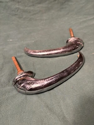 1948 1949 1950 1951 1952 Ford Mercury Truck F1 F2 F3 Outer Door Handles Original — 第 1/2 张图片