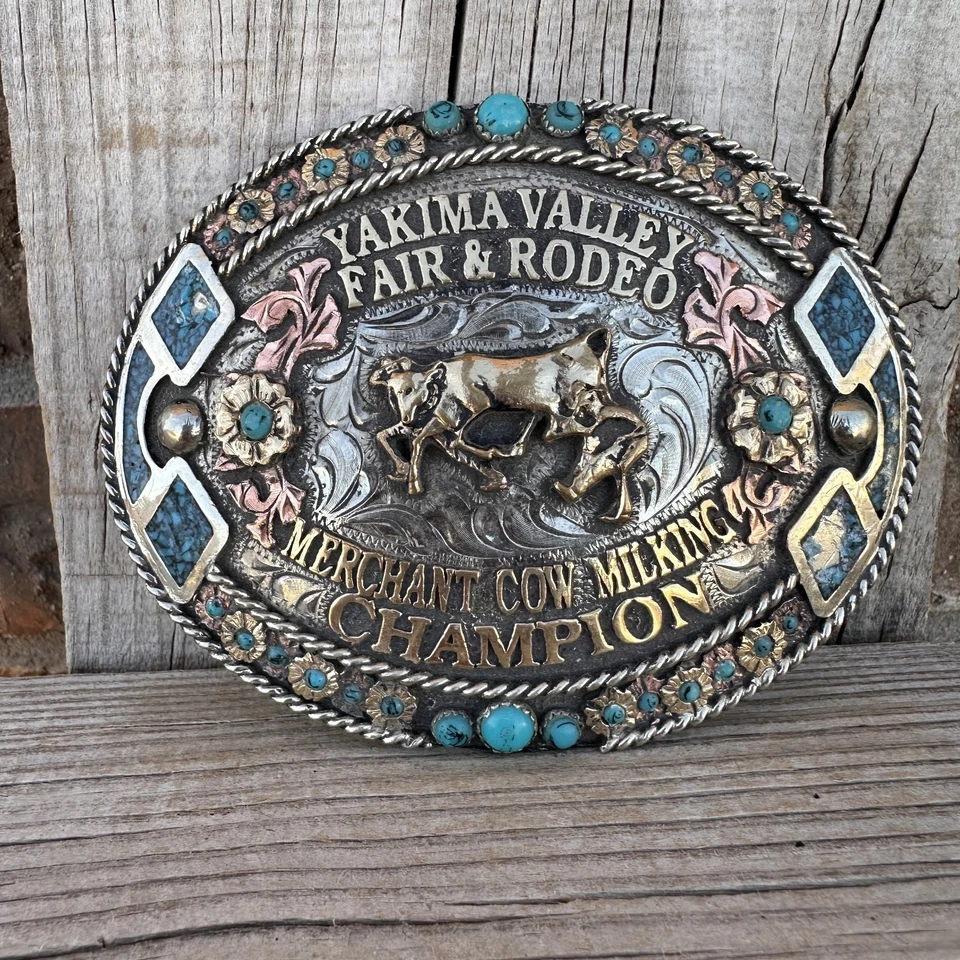 Пряжка для ремня в стиле родео ковбойский трофей - Изображение 1 из 1