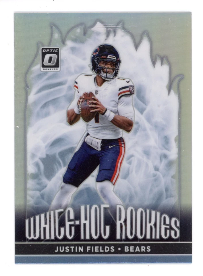 2021 PANINI DONRUSS OPTIC JUSTIN FIELDS WHITE HOT ROOKIES PRIZM  #WHR-2 - Image 1 of 1