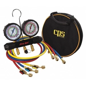 Pro-Set Manifold Gauge Set,5 ft L,3 1/2 in Gauge MT2H7P5E Pro-Set MT2H7P5E - Imagen 1 de 1