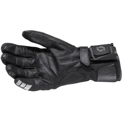 Scott Trafix DP Motorcycle Gloves Waterproof Mens Black - Image 1 of 2