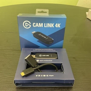 Elgato Cam Link 4K External Camera Capture Card USB / HDMI For Gaming Streaming - Afbeelding 1 van 3
